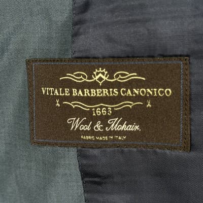 Bonobos Blazer 38 S Wool Mohair Blue Standard Vitale Barberis Canonico Italy - Thumbnail 10