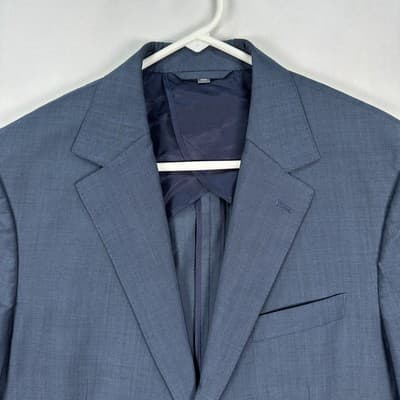 Bonobos Blazer 38 S Wool Mohair Blue Standard Vitale Barberis Canonico Italy - Thumbnail 2