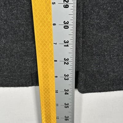 J. Crew University Coat Mens XL Black 100% Wool Thinsulate Lined Jacket EUC - Thumbnail 5