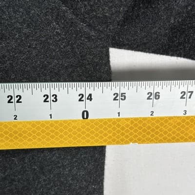 J. Crew University Coat Mens XL Black 100% Wool Thinsulate Lined Jacket EUC - Thumbnail 6