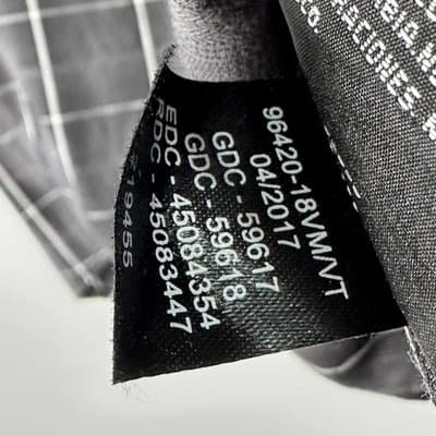 Harley Davidson Shirt Men 3XL Black Gray Plaid Button Up Long Sleeve Embroidered - Thumbnail 6