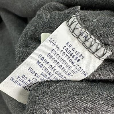 Polo Ralph Lauren Shirt Mens 3XB Big & Tall Gray Long Sleeve Pony Logo - Thumbnail 6