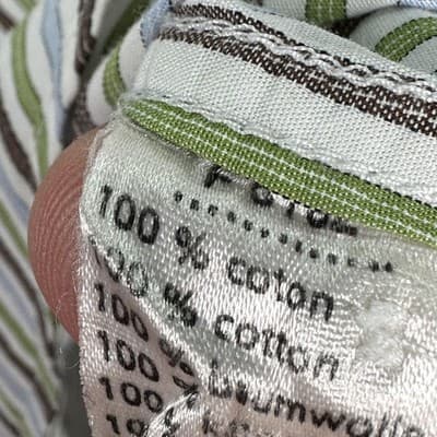 Lacoste Long Sleeve Shirt Mens 40 Medium Multicolor Striped Button Up Cotton - Thumbnail 7