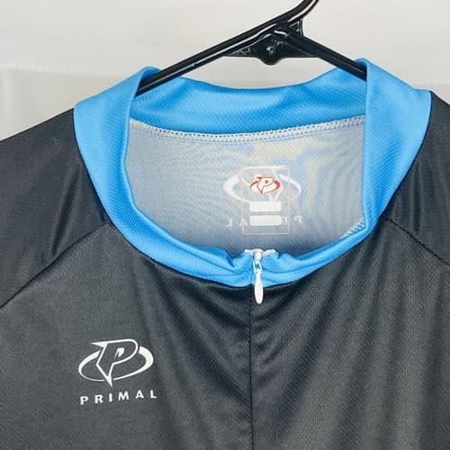 Primal 1/2 Zip Cycling Jersey Mens XL Bike The City MS 2015 Pac-Man Black - Thumbnail 7