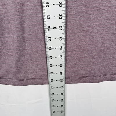 Lululemon Evolution Polo Shirt Mens XL Purple Short Sleeve Golf Lightweight EUC - Thumbnail 6