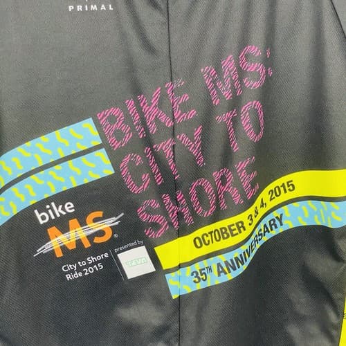 Primal 1/2 Zip Cycling Jersey Mens XL Bike The City MS 2015 Pac-Man Black - Thumbnail 4