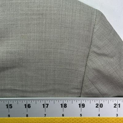 Canali Blazer Mens 46 R Beige Super 120s Wool Sport Coat Suit Jacket 3-Btn Italy - Thumbnail 6