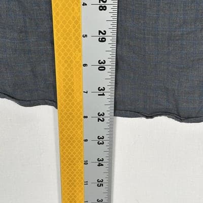 Billy Reid Shirt Mens 2XL Dark Gray Button Front Long Sleeve Slim Fit Italy - Thumbnail 8