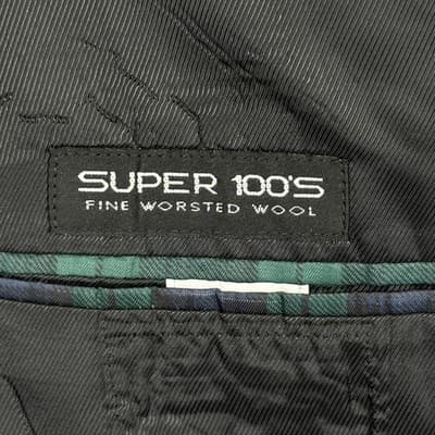 Lauren Ralph Lauren Tuxedo Jacket 48 R Black 2-Button Wool Dinner Formal Blazer - Thumbnail 5