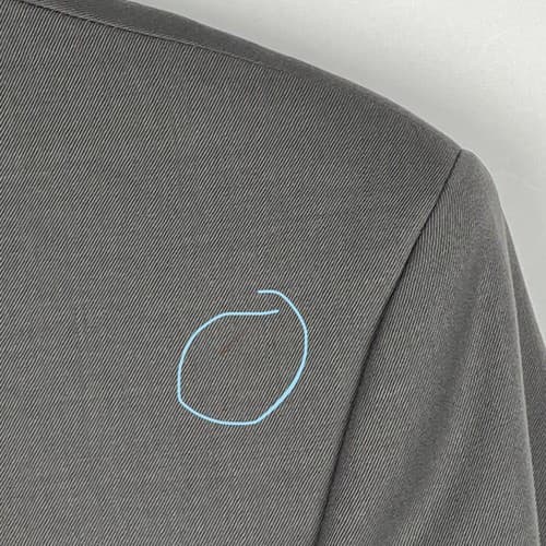 Luigi Cardini Tessuto Marzotto Mens 44 R Gray Wool Blazer Suit Jacket Made Italy - Thumbnail 11