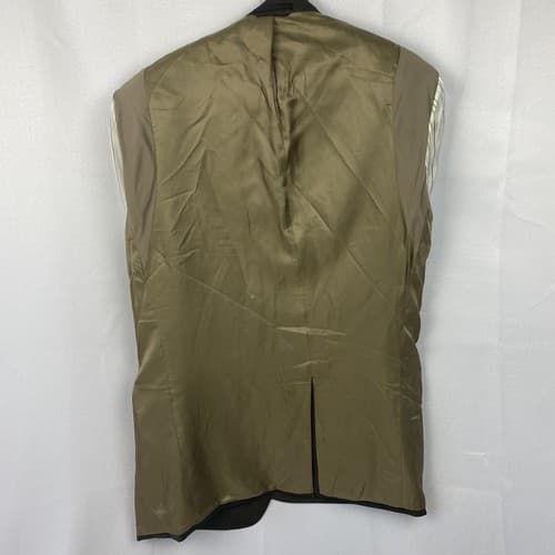 Lauren Ralph Lauren Blazer Beige Mens 44 L Wool Suit Jacket 2-Button Single Vent - Thumbnail 8