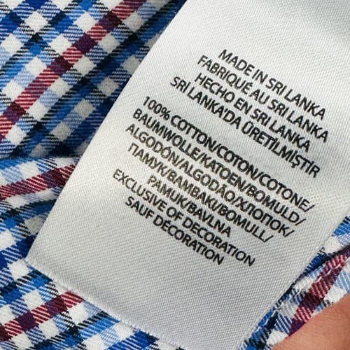 Ralph Lauren Oxford Shirt Mens 4XB Big Blue Red Check Plaid Long Sleeve Pony - Thumbnail 7