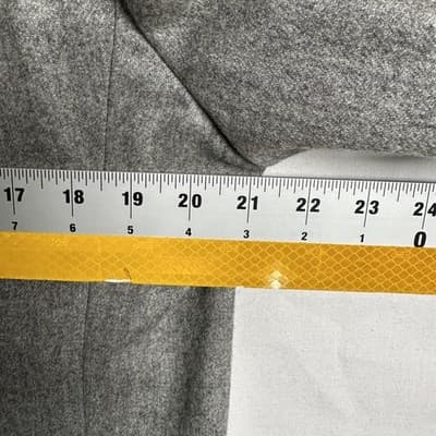 Vintage McGregor Blazer Mens 42 R Gray Sport Coat Patch Pockets Made USA - Thumbnail 7