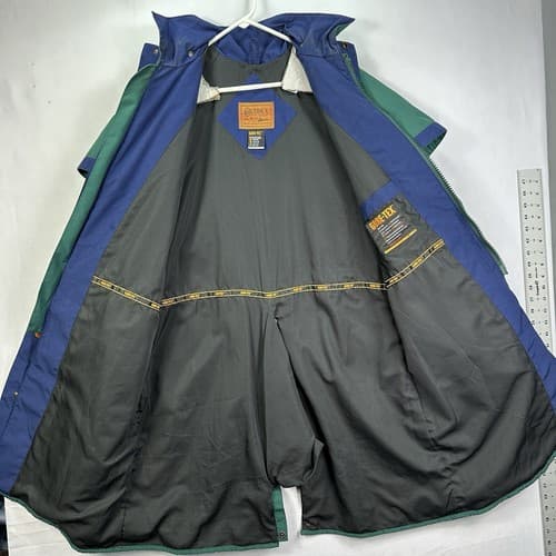 Outback Trading Company Duster Coat Mens M Gore-Tex Foggy Mountain Green Western - Thumbnail 8