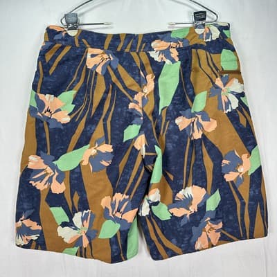 Patagonia Wavefarer Board Shorts Mens 35 Swim Trunks Drawstring Floral Surf 10" - Thumbnail 2