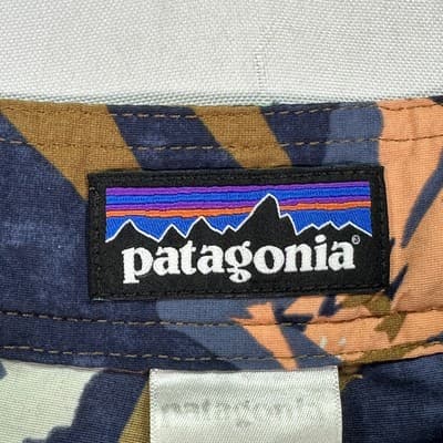 Patagonia Wavefarer Board Shorts Mens 35 Swim Trunks Drawstring Floral Surf 10" - Thumbnail 6