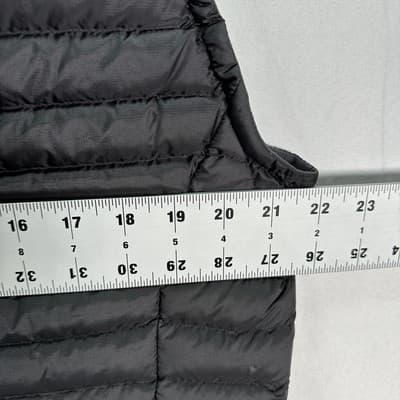 NWT Hexa Custom Down Vest Mens Medium Black Puffer Lightweight Gram Art Toray - Thumbnail 12