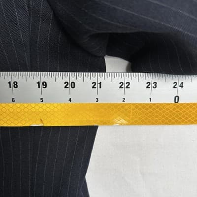 Brooks Brothers Brookstretch Suit Jacket Mens 40L Navy Pinstripe Blazer 3-Button - Thumbnail 10