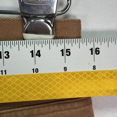 Peter Christian Jeans Mens 32 x 30 Brown Denim Straight Cotton Twill 5-Pocket - Thumbnail 10