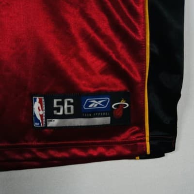 NEW Shaquille O'Neal Miami Heat Basketball Jersey Men 2XL 56 NBA Reebok #32 SHAQ - Thumbnail 3