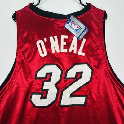 NEW Shaquille O'Neal Miami Heat Basketball Jersey Men 2XL 56 NBA Reebok #32 SHAQ - Thumbnail 8