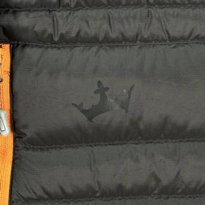 NWT Hexa Custom Down Vest Mens Medium Black Puffer Lightweight Gram Art Toray - Thumbnail 7