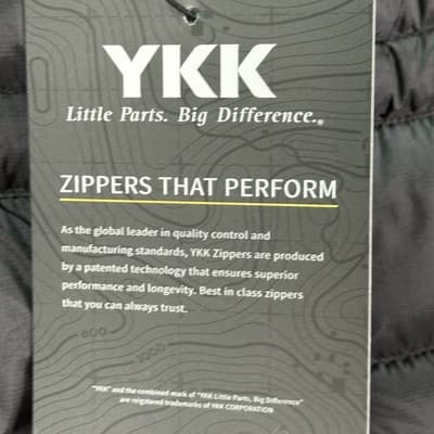 NWT Hexa Custom Down Vest Mens Medium Black Puffer Lightweight Gram Art Toray - Thumbnail 9