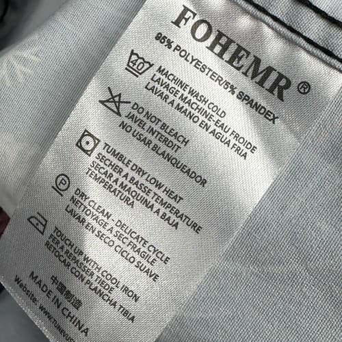 Fohemr Mens Xmas Shirt Christmas Button Up Long Sleeve Multicolor Candy Canes - Thumbnail 8