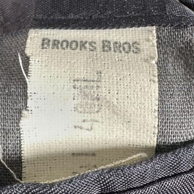 Brooks Brothers Brookstretch Suit Jacket Mens 40L Navy Pinstripe Blazer 3-Button - Thumbnail 6