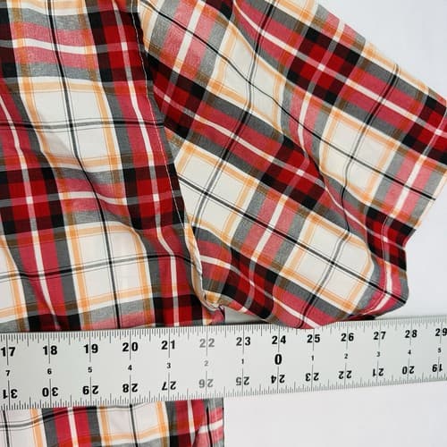 Polo Ralph Lauren Pearl Snap Shirt Mens XL Red Plaid Short Sleeve Vintage - Thumbnail 7