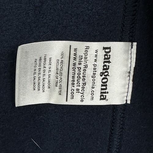 Patagonia Synchilla Fleece Vest Mens XL Navy Full Zip Embroidered Logo 23010 - Thumbnail 7