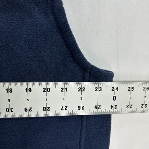 Patagonia Synchilla Fleece Vest Mens XL Navy Full Zip Embroidered Logo 23010 - Thumbnail 9