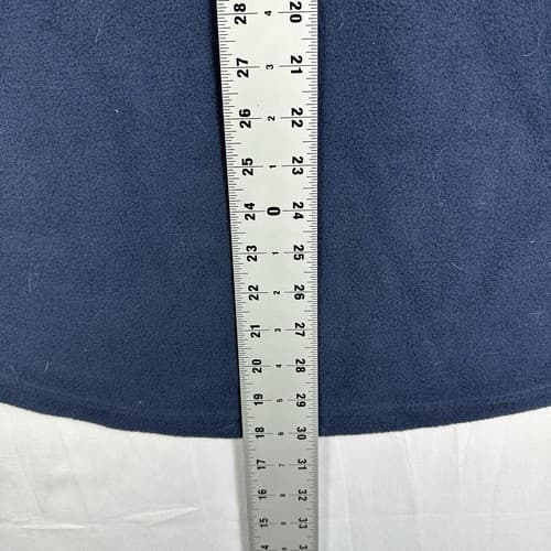 Patagonia Synchilla Fleece Vest Mens XL Navy Full Zip Embroidered Logo 23010 - Thumbnail 10