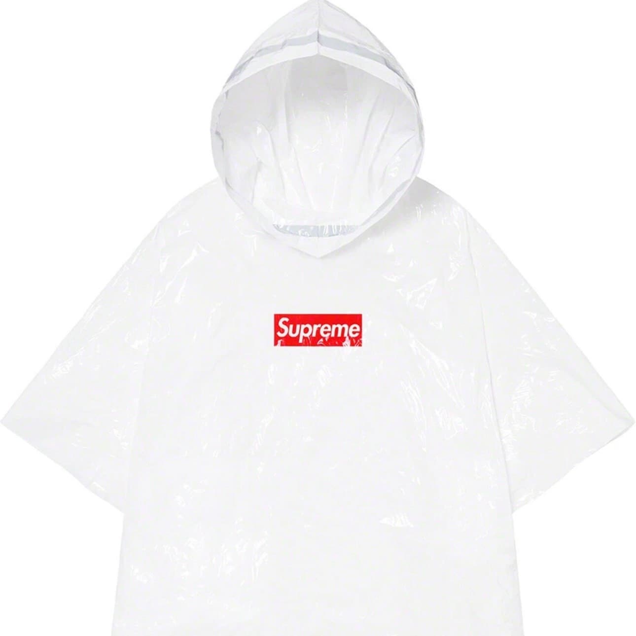Ballpark™ X Supreme Box Logo Poncho SS20 In Hand - Rain Coat NEW