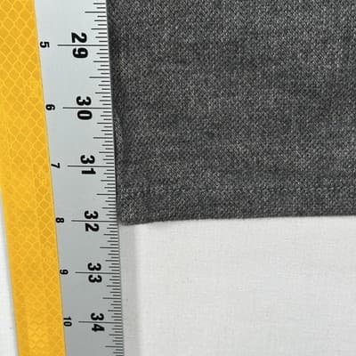 Alberto Lou-J Dress Pants Mens 32 X 32 Gray Two-Tone Wool Look Herringbone NEW - Thumbnail 12