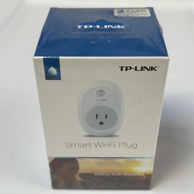 TP-Link HS100 Smart Wi-Fi Plug White Alexa App Remote Access Smart Socket Timer - Image 1