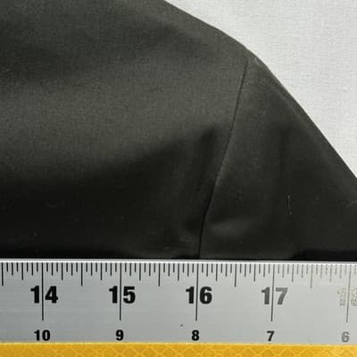 Paul Smith Soho Fit Suit Mens 38R 2-Piece Dark Green Cotton Stretch 34W x 26 EUC - Thumbnail 8