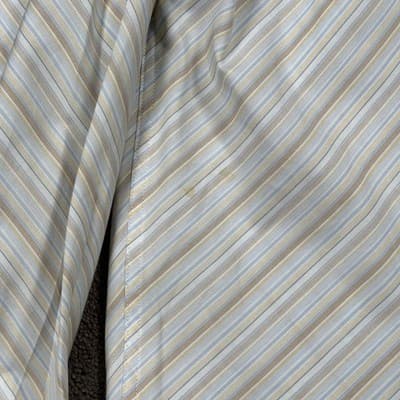 Canali Dress Shirt Mens 17 43 Multicolor Striped Button Down 100% Cotton Italy - Thumbnail 8