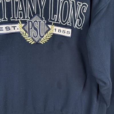 Vintage Penn State Nittany Lions Sweatshirt Large Blue NCAA Football Galt Sand - Thumbnail 6