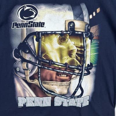 Penn State Nittany Lions Shirt Mens XL Blue NCAA Football Lee Sport Vintage 90s - Thumbnail 3