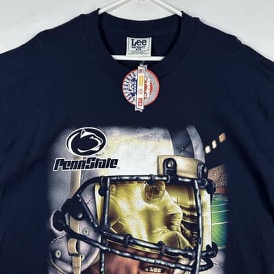 Penn State Nittany Lions Shirt Mens XL Blue NCAA Football Lee Sport Vintage 90s - Thumbnail 4