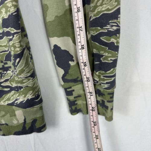 Under Armour Project Rock Hoodie Mens Medium Veterans Day Green Camo Pullover - Thumbnail 12