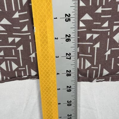 Katin Shirt Mens Medium Purple White Geometric Short Sleeve Button Up Cotton - Thumbnail 7