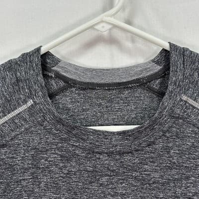 Lululemon Metal Vent Tech Shirt Mens Large Gray Long Sleeve Running Gym Athletic - Thumbnail 4