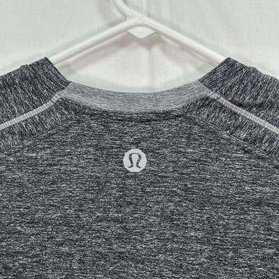 Lululemon Metal Vent Tech Shirt Mens Large Gray Long Sleeve Running Gym Athletic - Thumbnail 5