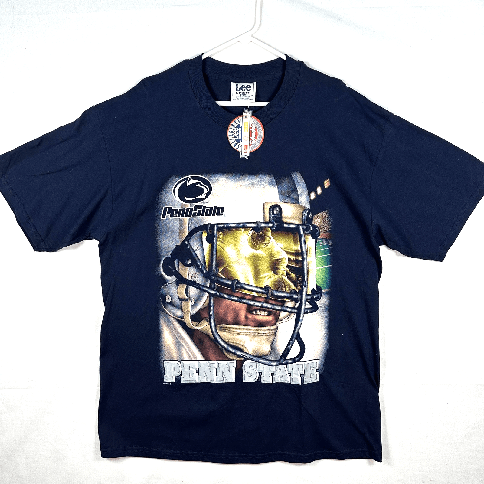 Penn State Nittany Lions Shirt Mens XL Blue NCAA Football Lee Sport Vintage 90s - Image 1