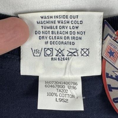 Penn State Nittany Lions Shirt Mens XL Blue NCAA Football Lee Sport Vintage 90s - Thumbnail 9