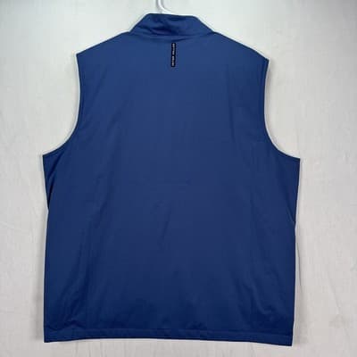 Peter Millar Crown Crafted Cambridge Vest Mens XL Grey Blue MS24XZ33 NEW - Thumbnail 2