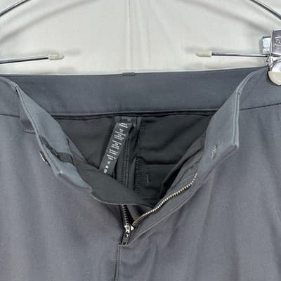 Lululemon ABC Slim Fit Pants Mens 33 x 28 Black Warpstreme Stretch LM5AQYS - Thumbnail 5