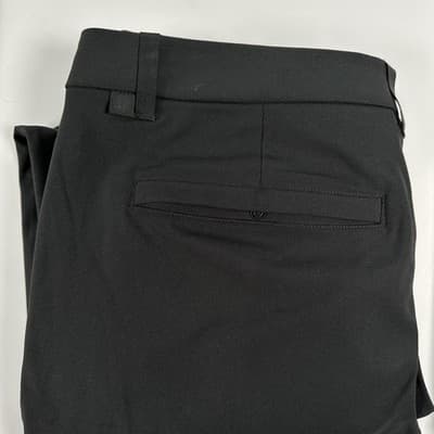 Lululemon ABC Slim Fit Pants Mens 33 x 28 Black Warpstreme Stretch LM5AQYS - Thumbnail 2